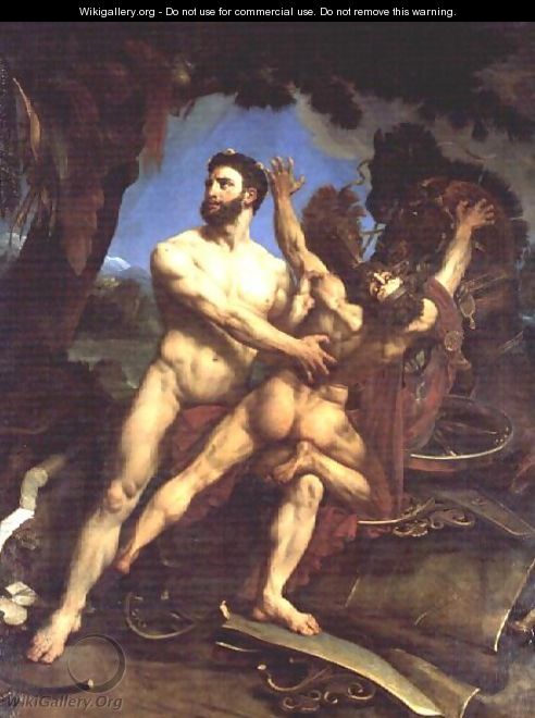 Hercules and Diomedes - Antoine-Jean Gros