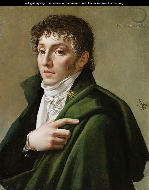 Portrait of Etienne Henri Mehul 1763-1817 - Antoine-Jean Gros