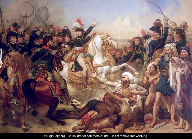 The Battle of the Pyramids - Antoine-Jean Gros