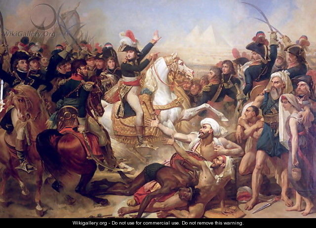 The Battle of the Pyramids - Antoine-Jean Gros The Battle of the Pyramids - Antoine-Jean Gros