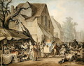 A Market Scene - Samuel Hieronymous Grimm