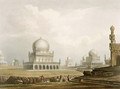 Tombs of the Kings of Golconda in 1813 - (after) Grindlay, Captain Robert M.