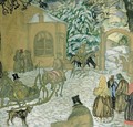 Illustraton for Dubrovsky - Boris Dmitrievich Grigoriev