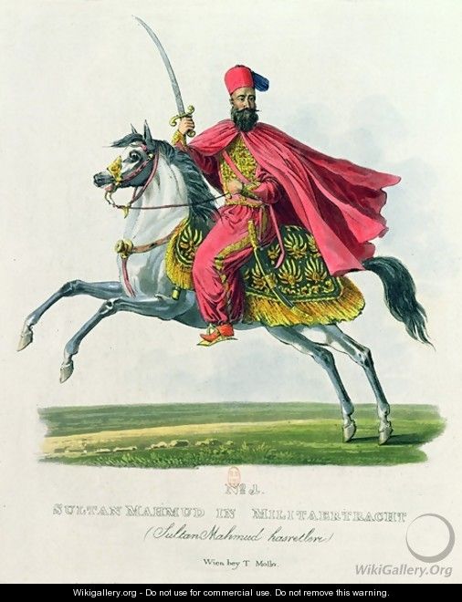 Sultan Mahmud II 1785-1839 - Eduard Gurk