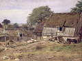 A Farmhouse in Sweden - Louis Gurlitt