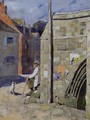 The Bridge Crowland - Sir James Guthrie