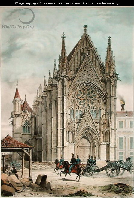 Chapel of the Chateau de Vincennes - Alfred Guesdon