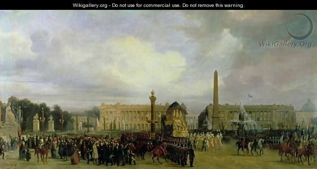 The Ceremony for the Return of Napoleons Ashes in 1840 - Jacques Guiaud