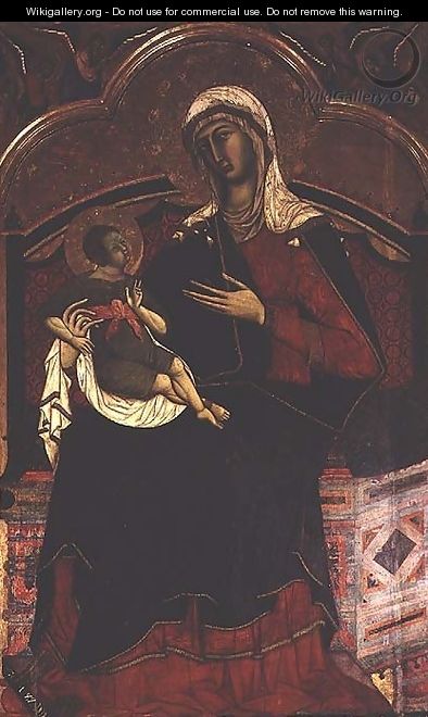 Virgin and Child - Siena Guido da