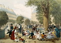 The Tuileries - Eugene Charles Francois Guerard