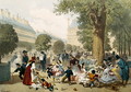 The Tuileries - Eugene Charles Francois Guerard