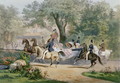 Promenade au Bois - Eugene Charles Francois Guerard