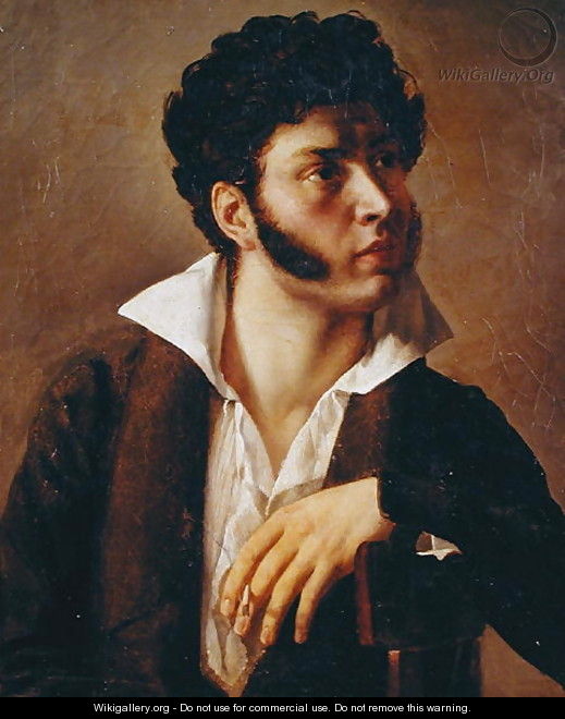 Portrait of Francois Barnabe Campmas - Baron Pierre-Narcisse Guerin