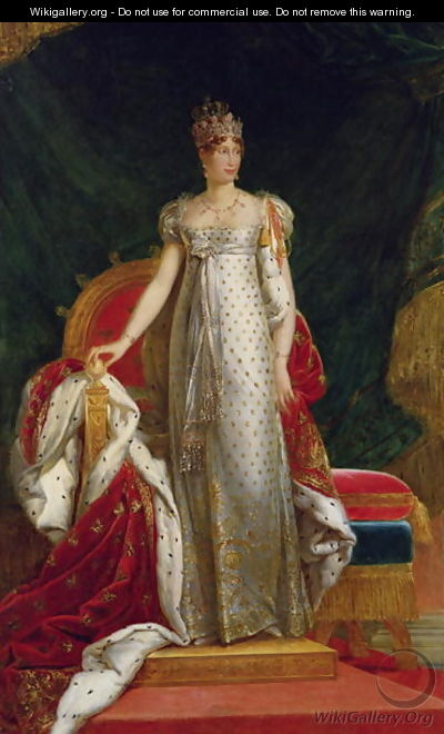 Portrait of Empress Marie Louise 1791-1847 of France - Paulin Jean Baptiste Guerin