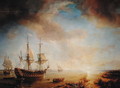 Expedition of Robert Cavelier de La Salle 1643-87 in Louisiana in 1684 - Theodore Gudin