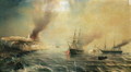 Bombardment of Sale - Theodore Gudin