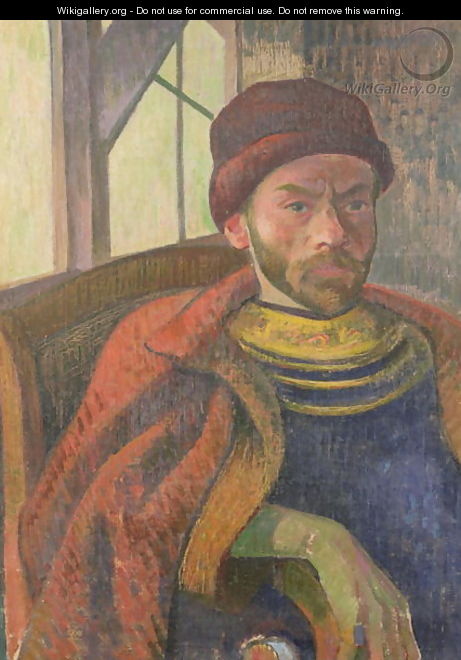 Self Portrait in Breton Costume - Meyer Isaac de Haan