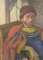 Self Portrait in Breton Costume - Meyer Isaac de Haan