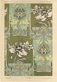 Flowers plate 25 from Fantaisies decoratives - (after) Habert-Dys, Jules-Auguste