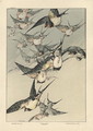 Birds plate 5 from Fantaisies decoratives - (after) Habert-Dys, Jules-Auguste