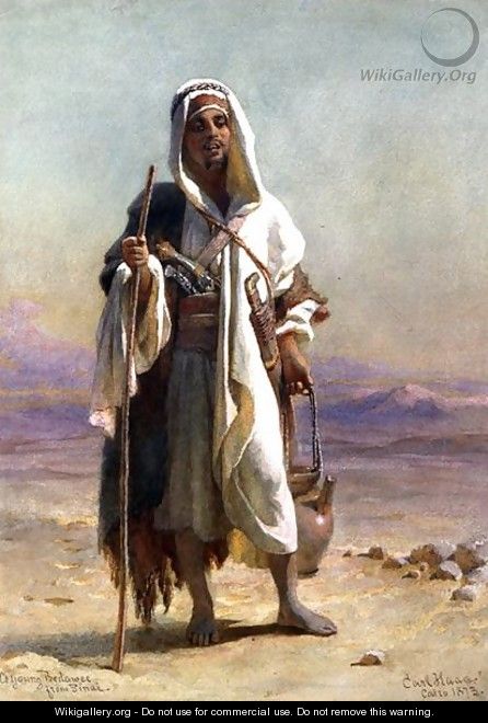 A Young Bedawee from Sinai - Carl Haag