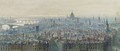 Panorama of London from the top of the Monument looking west - Carl Haag
