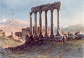 The Remains of the Temple of the Sun at Baalbek - Carl Haag