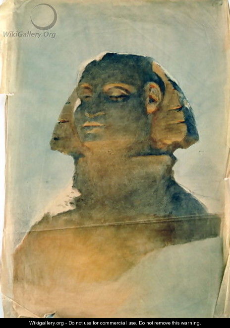 Sphinx at Giza 2 - Carl Haag