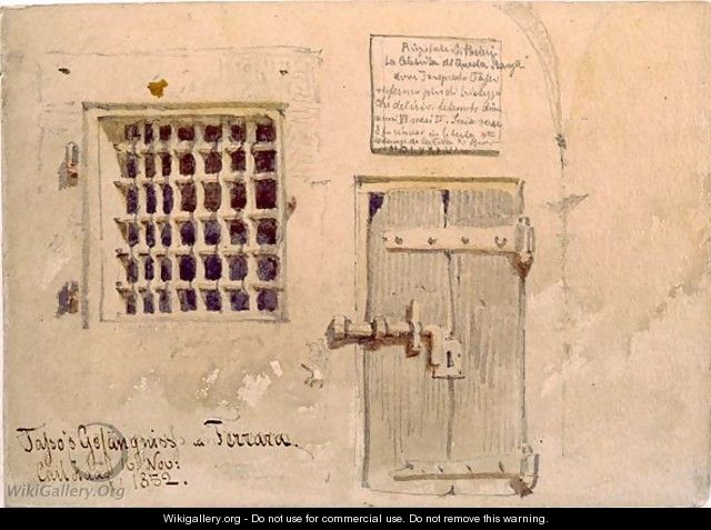 Jassos Prison in Ferrara - Carl Haag