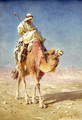 A Bedaween on a Camels Back - Carl Haag