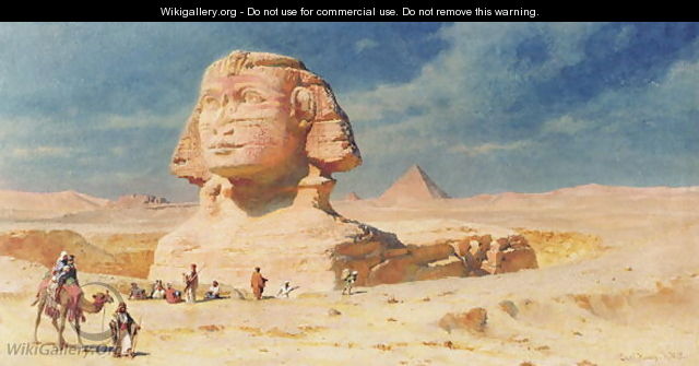 The Sphynx of Giza - Carl Haag