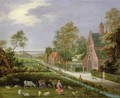 Village Landscape - Pieter Gysels