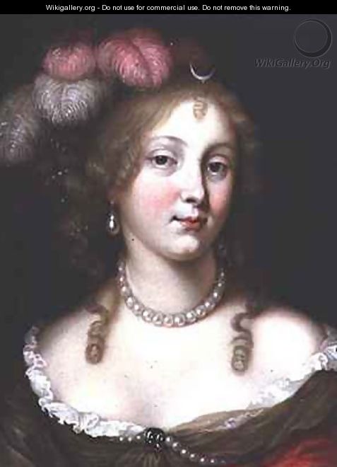 Portrait of a Lady as Diana - Jan van Haensbergen