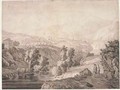 Landscape with Tivoli and Aniene - Jakob Philippe Hackert