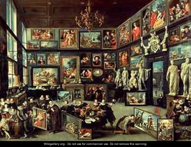 The Gallery of Cornelis van der Geest - Willem van Haecht