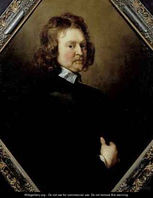 Portrait of Edward Hyde 1609-74 1st Earl of Clarendon - Adriaen Hanneman