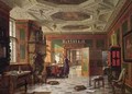 Interior of the Rosenburg Palace Copenhagen - Heinrich Hansen