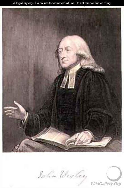 Portrait of John Wesley 1703-91 - William Hamilton