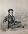 Portrait of the Composer Alexei N Verstovsky 1799-1862 - Charles de Hampeln