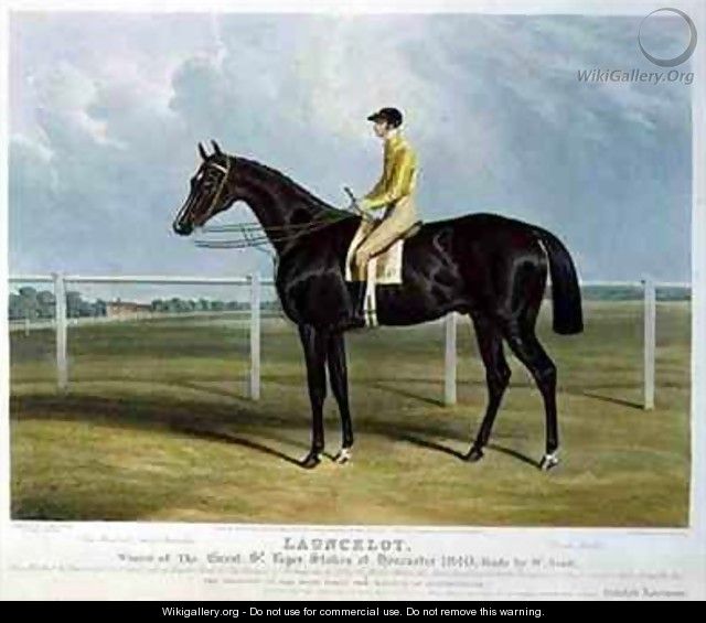 Launcelot Winner of the Great St Leger Stakes at Doncaster - Charles Hancock