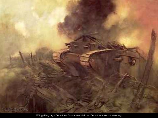 Tanks Somme - Captain Edward Henry Handley-Read