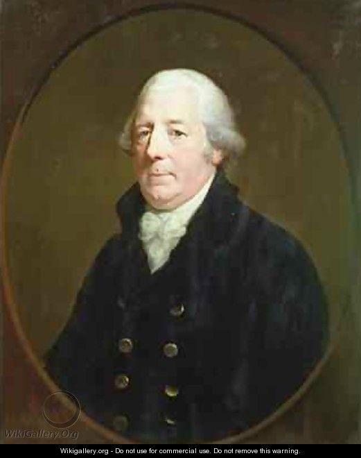 Portrait of Nicholas Barnewell - Hugh Douglas Hamilton