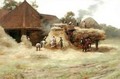 Threshing a Scottish Farm - James Whitelaw Hamilton