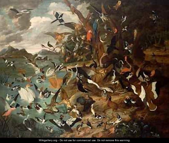 The Parliament of Birds - Carl Wilhelm de Hamilton