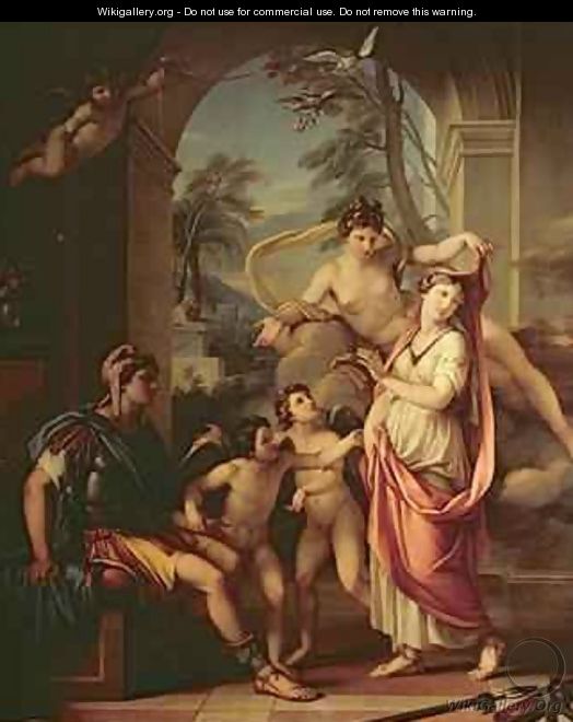 Venus Presenting Helen to Paris - Gavin Hamilton