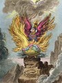 Apotheosis of the Corsican Phoenix - James Gillray