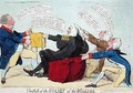 The Fall of the Wolsey of the Woolsack - James Gillray