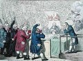 Evidence to Character being a Portrait of a Traitor - James Gillray