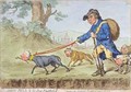 John Bull and his Dog Faithful - James Gillray