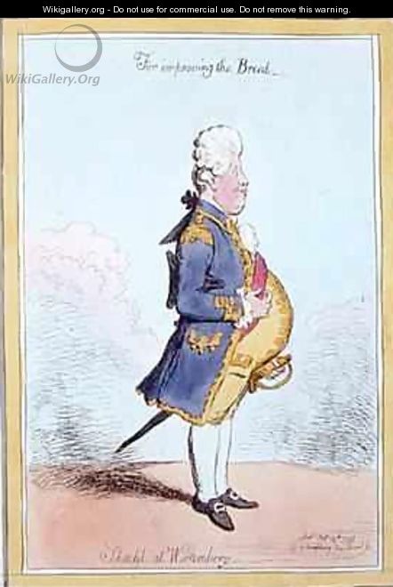 For improving the Breed sketched at Wirtemberg - James Gillray